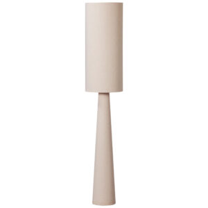 WOOOD B&eacute;žov&aacute; boucl&eacute; stojac&iacute; lampa Loft 187 cm