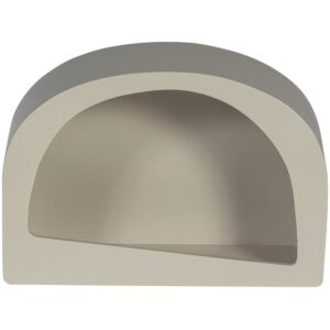 WOOOD B&eacute;žov&aacute; dřevěn&aacute; n&aacute;stěnn&aacute; police Naumo 35 x 24 cm