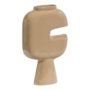 WOOOD B&eacute;žov&aacute; kovov&aacute; v&aacute;za Gianna 31 cm