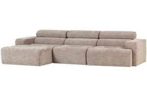 WOOOD B&eacute;žov&aacute; rohov&aacute; pohovka Novi 300 cm