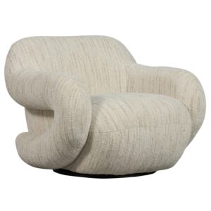 WOOOD B&eacute;žov&eacute; otočn&eacute; křeslo Folke