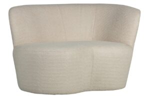 WOOOD B&iacute;l&aacute; boucl&eacute; leno&scaron;ka Stone 112 cm