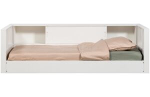 WOOOD B&iacute;l&aacute; dřevěn&aacute; postel Carter 90 x 200 cm