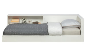 WOOOD B&iacute;l&aacute; dřevěn&aacute; postel Ernie 90 x 200 cm