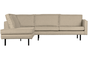 WOOOD Boucl&eacute; rohov&aacute; pohovka Raden 266 cm