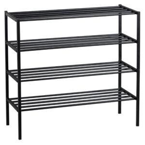 WOOOD Čern&yacute; kovov&yacute; botn&iacute;k Mahon 80 x 85 cm