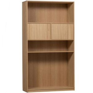 WOOOD Dubov&aacute; modul&aacute;rn&iacute; knihovna Noaha 199 x 110 cm