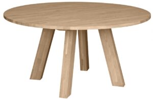 WOOOD Dubov&yacute; kulat&yacute; j&iacute;deln&iacute; stůl Regie II. 150 cm