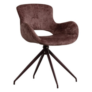 WOOOD Fialov&aacute; otočn&aacute; konferenčn&iacute; židle Eliva