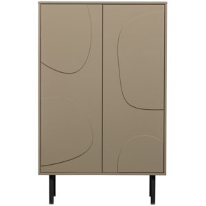 WOOOD Hněd&aacute; dřevěn&aacute; skř&iacute;ň Zida 135 x 85 cm