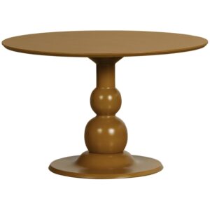 WOOOD Hnědožlut&yacute; dřevěn&yacute; j&iacute;deln&iacute; stůl Boyle 120 cm