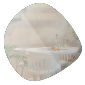 WOOOD Kovov&eacute; z&aacute;věsn&eacute; zrcadlo Seward 59 x 60 cm