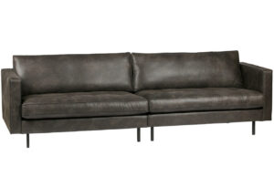 WOOOD Koženkov&aacute; pohovka Raden 275 cm s pro&scaron;&iacute;v&aacute;n&iacute;m