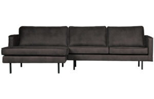 WOOOD Koženkov&aacute; rohov&aacute; pohovka Raden 300 cm