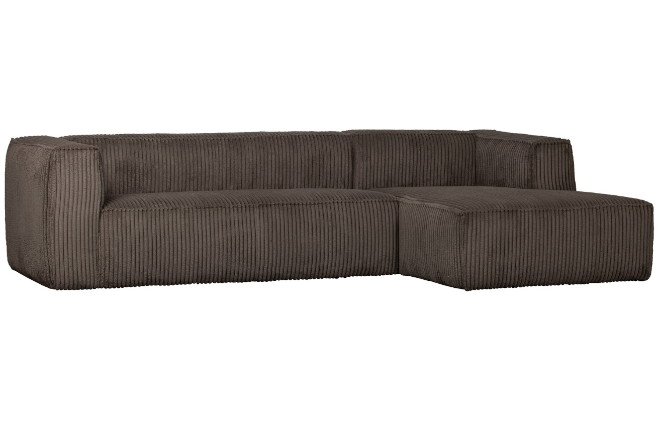 WOOOD Manšestrová rohová pohovka Bearny 305 cm