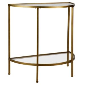 WOOOD Mosazn&yacute; odkl&aacute;dac&iacute; stolek Antique 75 cm