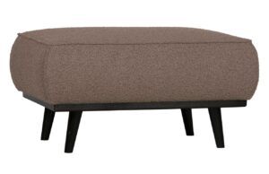 WOOOD Nug&aacute;tově hněd&aacute; l&aacute;tkov&aacute; podnožka Twilight