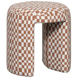 WOOOD Oranžov&aacute; čalouněn&aacute; stolička Charlie 47 cm