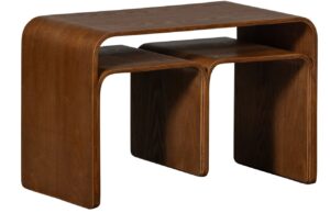 WOOOD Ořechov&yacute; odkl&aacute;dac&iacute; stolek Frey 60 x 32 cm