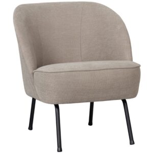 WOOOD P&iacute;skově hněd&eacute; l&aacute;tkov&eacute; křeslo Tergi