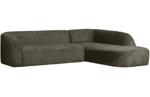 WOOOD Sametov&aacute; rohov&aacute; pohovka Amir 274 cm