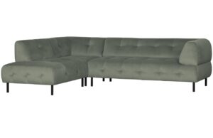 WOOOD Sametov&aacute; rohov&aacute; pohovka Doyle 267 cm