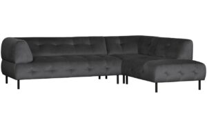 WOOOD Sametov&aacute; rohov&aacute; pohovka Doyle 267 cm