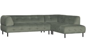 WOOOD Sametov&aacute; rohov&aacute; pohovka Doyle 267 cm