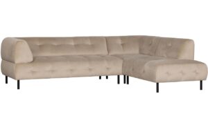 WOOOD Sametov&aacute; rohov&aacute; pohovka Doyle 267 cm