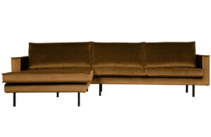 WOOOD Sametov&aacute; rohov&aacute; pohovka Raden 300 cm