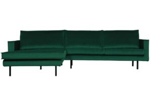 WOOOD Sametov&aacute; rohov&aacute; pohovka Raden 300 cm