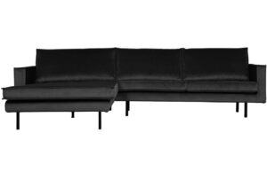 WOOOD Sametov&aacute; rohov&aacute; pohovka Raden 300 cm