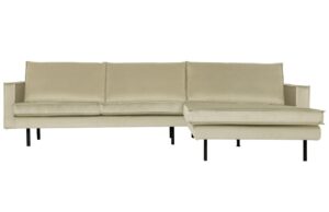 WOOOD Sametov&aacute; rohov&aacute; pohovka Raden 300 cm