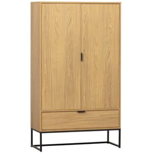 WOOOD &Scaron;atn&iacute; skř&iacute;ň Sinai 149 x 85 cm s dubov&yacute;m dekorem