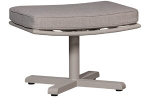 WOOOD &Scaron;ed&aacute; hlin&iacute;kov&aacute; zahradn&iacute; podnožka Gervel 64 x 40 cm