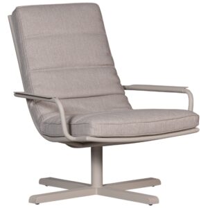 WOOOD &Scaron;ed&eacute; hlin&iacute;kov&eacute; zahradn&iacute; lounge křeslo Gervel