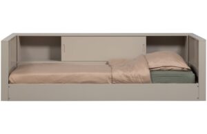 WOOOD &Scaron;edob&eacute;žov&aacute; dřevěn&aacute; postel Carter 90 x 200 cm