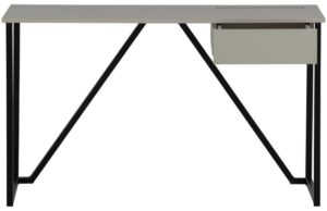 WOOOD &Scaron;edob&eacute;žov&yacute; dřevěn&yacute; pracovn&iacute; stůl New Julius 126 x 53 cm