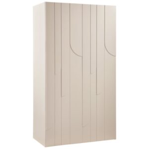 WOOOD Světle b&eacute;žov&aacute; dřevěn&aacute; skř&iacute;ň Rain 200 x 110 cm