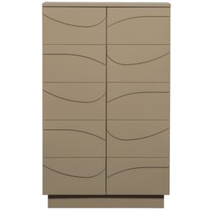 WOOOD Světle hněd&aacute; dřevěn&aacute; komoda Dorick 72 x 35 cm