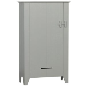 WOOOD Světle &scaron;ed&aacute; dřevěn&aacute; &scaron;atn&iacute; skř&iacute;ň Gojin 142 x 85 cm