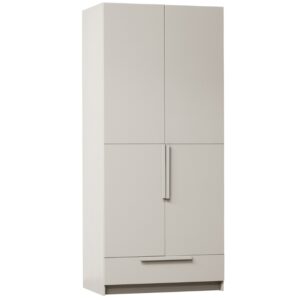 WOOOD Světle &scaron;ed&aacute; dřevěn&aacute; &scaron;atn&iacute; skř&iacute;ň Pamela 215 x 95 cm