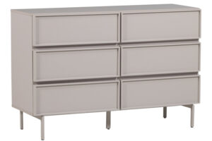 WOOOD Světle &scaron;ed&aacute; komoda Tours 120 x 42 cm