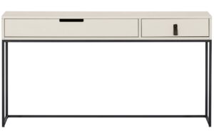 WOOOD Světle &scaron;ed&yacute; borovicov&yacute; pracovn&iacute; stůl Frax 140 x 40 cm