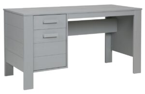 WOOOD Světle &scaron;ed&yacute; pracovn&iacute; stůl Koben 141 cm