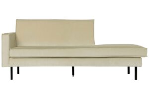 WOOOD Světle zelen&aacute; sametov&aacute; leno&scaron;ka Raden 203 cm