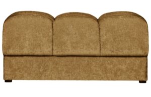 WOOOD Zlatavě hněd&aacute; čalouněn&aacute; podnožka Restella 82 x 61 cm