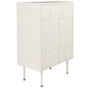 White Label B&eacute;žov&aacute; lakovan&aacute; komoda WLL FUNK 70 x 40 cm