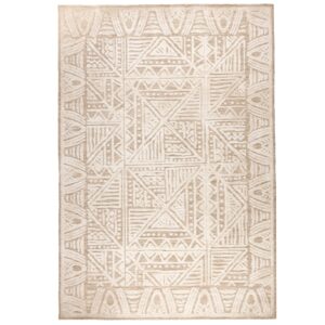 White Label B&eacute;žov&yacute; bavlněn&yacute; koberec WLL CUZCO 160 x 230 cm