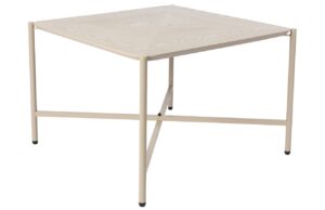 White Label B&eacute;žov&yacute; lakovan&yacute; konferenčn&iacute; stolek WLL MARCIO 40 x 40 cm